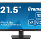 iiyama ProLite XU2294HSU-B6 - 54.6 cm (21.5") - 1920 x 1080 pixels FHD LCD Monitor