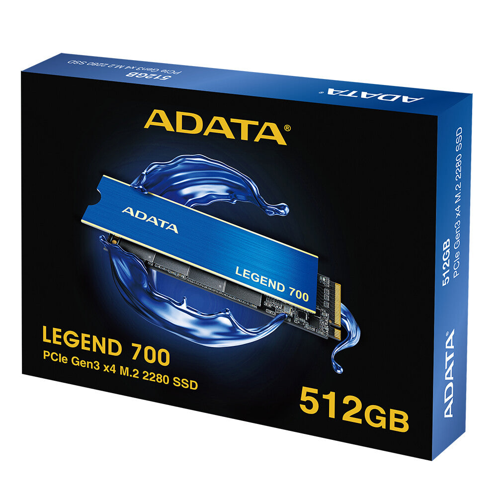 ADATA LEGEND 700 - PCI Express 3.0 3D NAND NVMe M.2 SSD - 512 GB