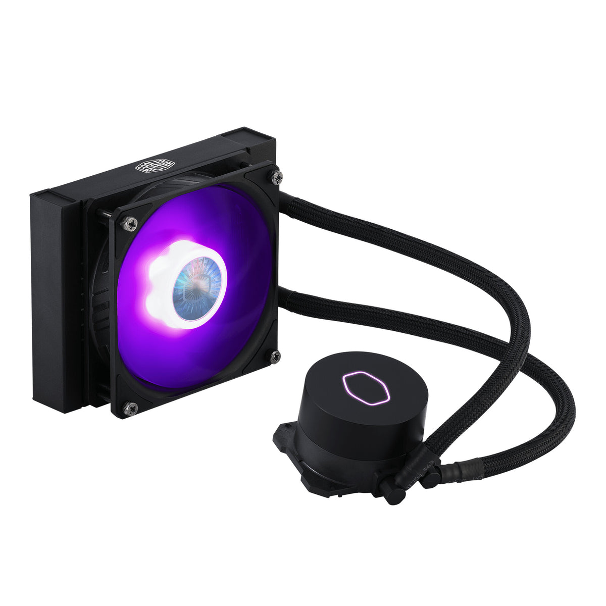 Cooler Master MasterLiquid ML120L V2 RGB - All-in-one Liquid CPU Cooler in Black