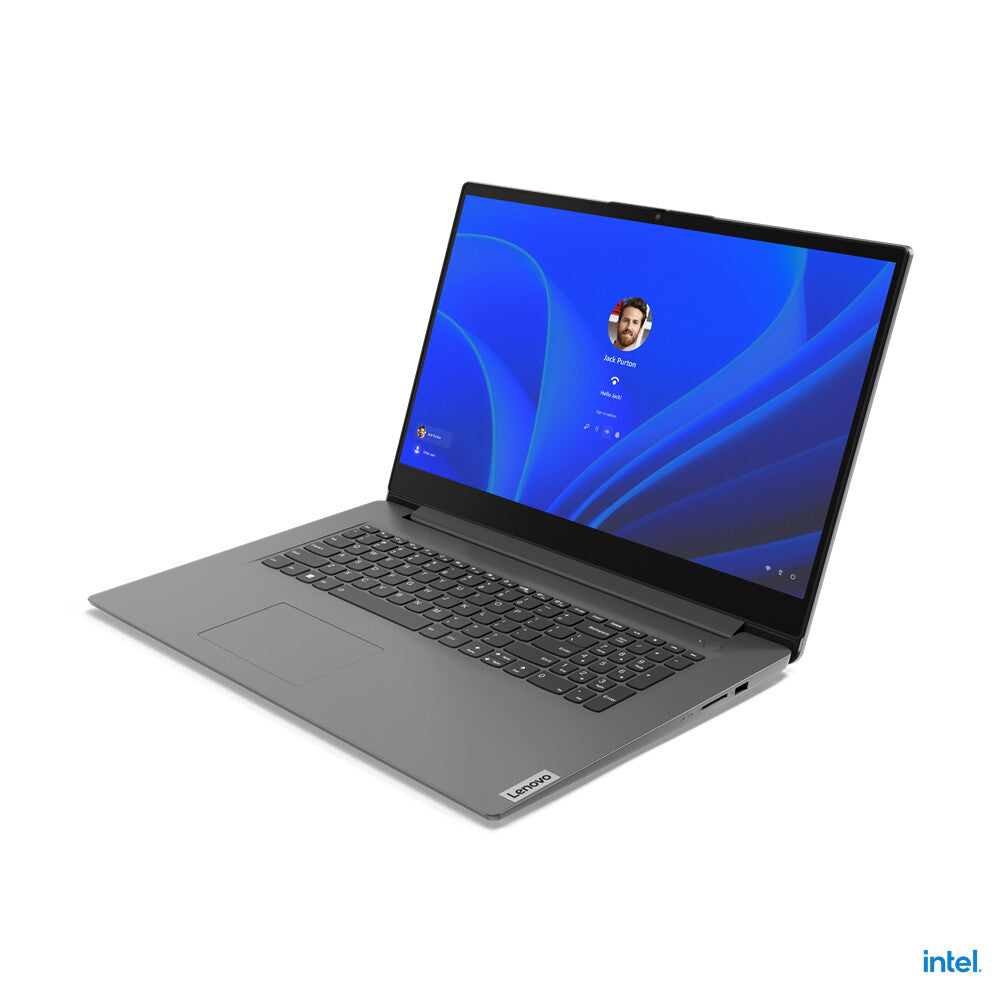 Lenovo V 17 G3 Laptop - 43.9 cm (17.3&quot;) - Intel® Core™ i5-1235U - 8 GB DDR4-SDRAM - 512 GB SSD - Wi-Fi 6 - Windows 11 Pro - Grey