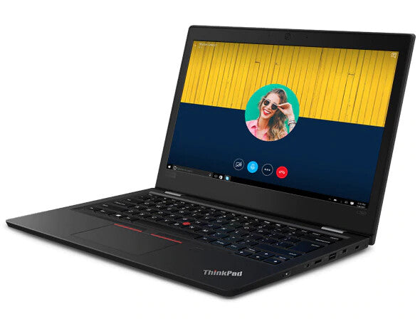 ThinkPad Lenovo L390 Laptop - 33.8 cm (13.3") - Intel® Core™ i5-8365U - 16 GB DDR4-SDRAM - 256 GB SSD - Wi-Fi 5 - Windows 10 Pro - Black - Refurbished