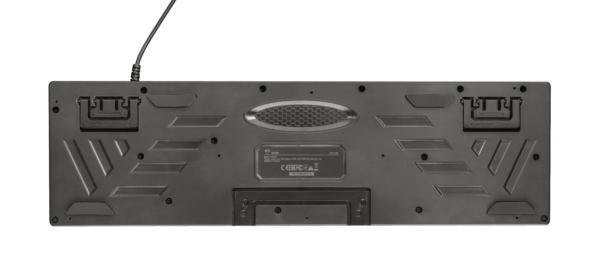 Trust GXT 838 Azor Combo - USB Wired Keyboard & Mouse in Black
