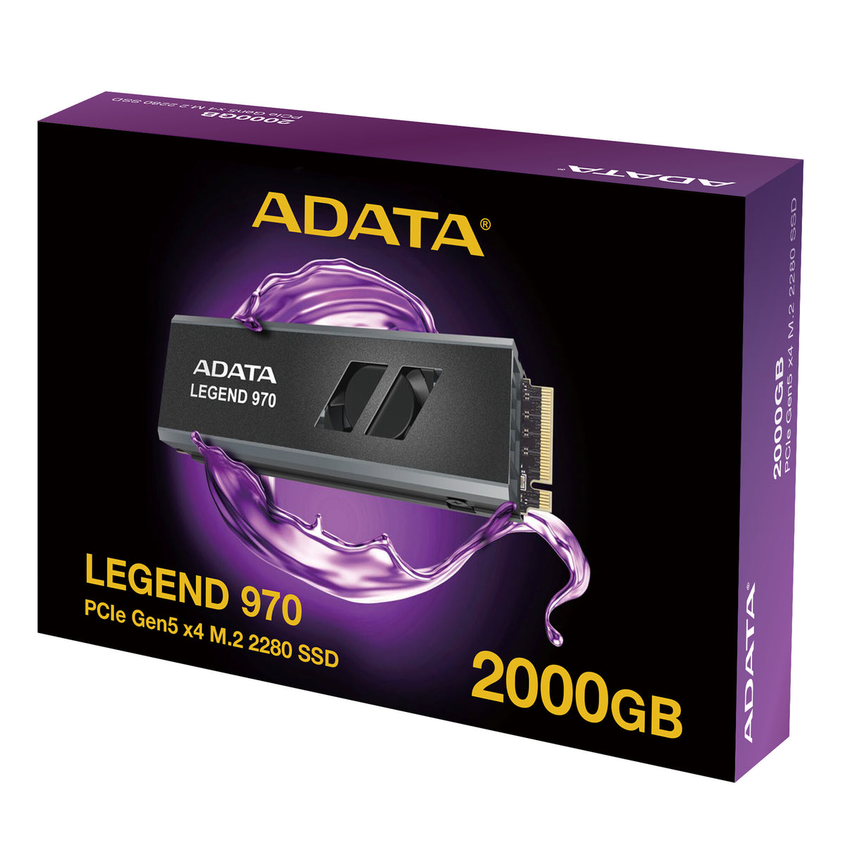 ADATA LEGEND 970 - 3D NAND PCI Express 5.0 NVMe M.2 SSD - 2 TB