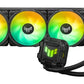 ASUS TUF GAMING LC II 360 ARGB -Liquid Processor Cooler in Black - 360mm