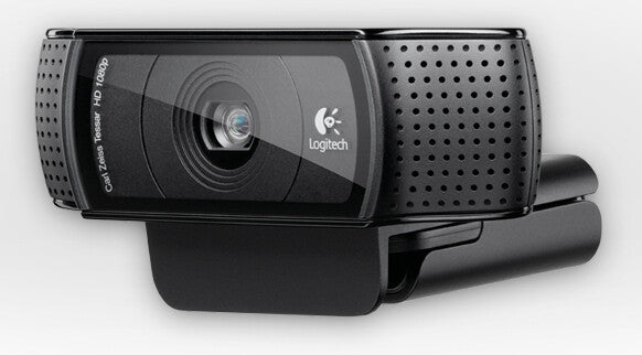 Logitech HD Pro C920 - 15 MP 1920 x 1080 pixels USB webcam in Black
