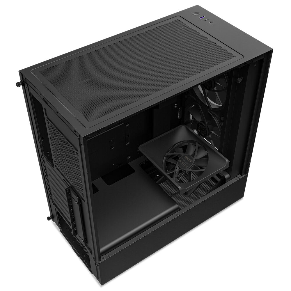 NZXT H5 Elite - ATX Mid Tower Case in Black / Transparent