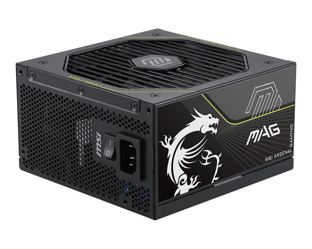 MSI MAG A1000PLS PCIE5 power supply unit 1000 W 24-pin ATX ATX Black