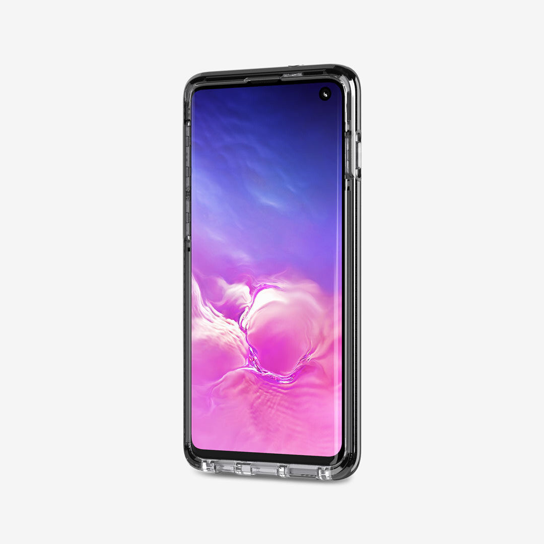 Tech21 mobile phone case for Galaxy S10 in Transparent