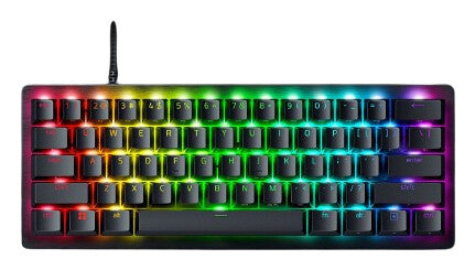 Razer Huntsman V3 Pro Mini - USB Wired RGB Optical Gaming keyboard in Black (QWERTY UK)