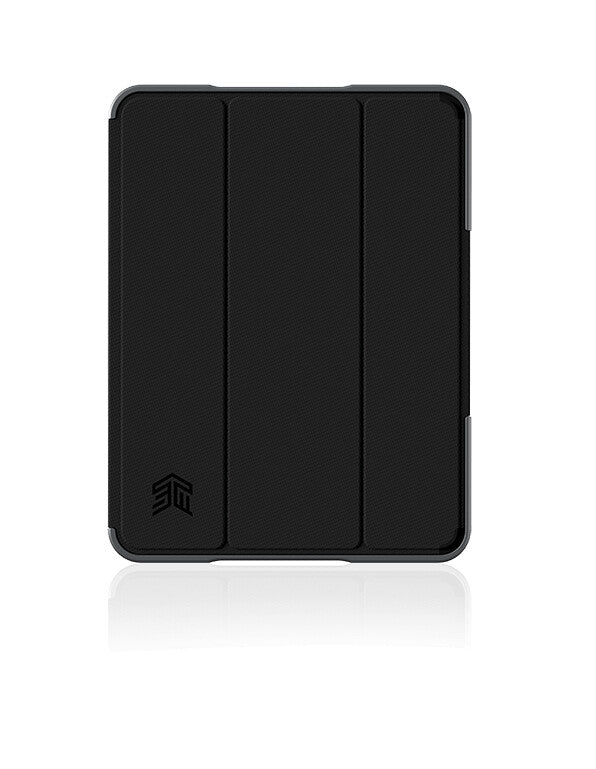 STM Dux Plus Folio Case for 11" iPad Pro in Black / Transparent