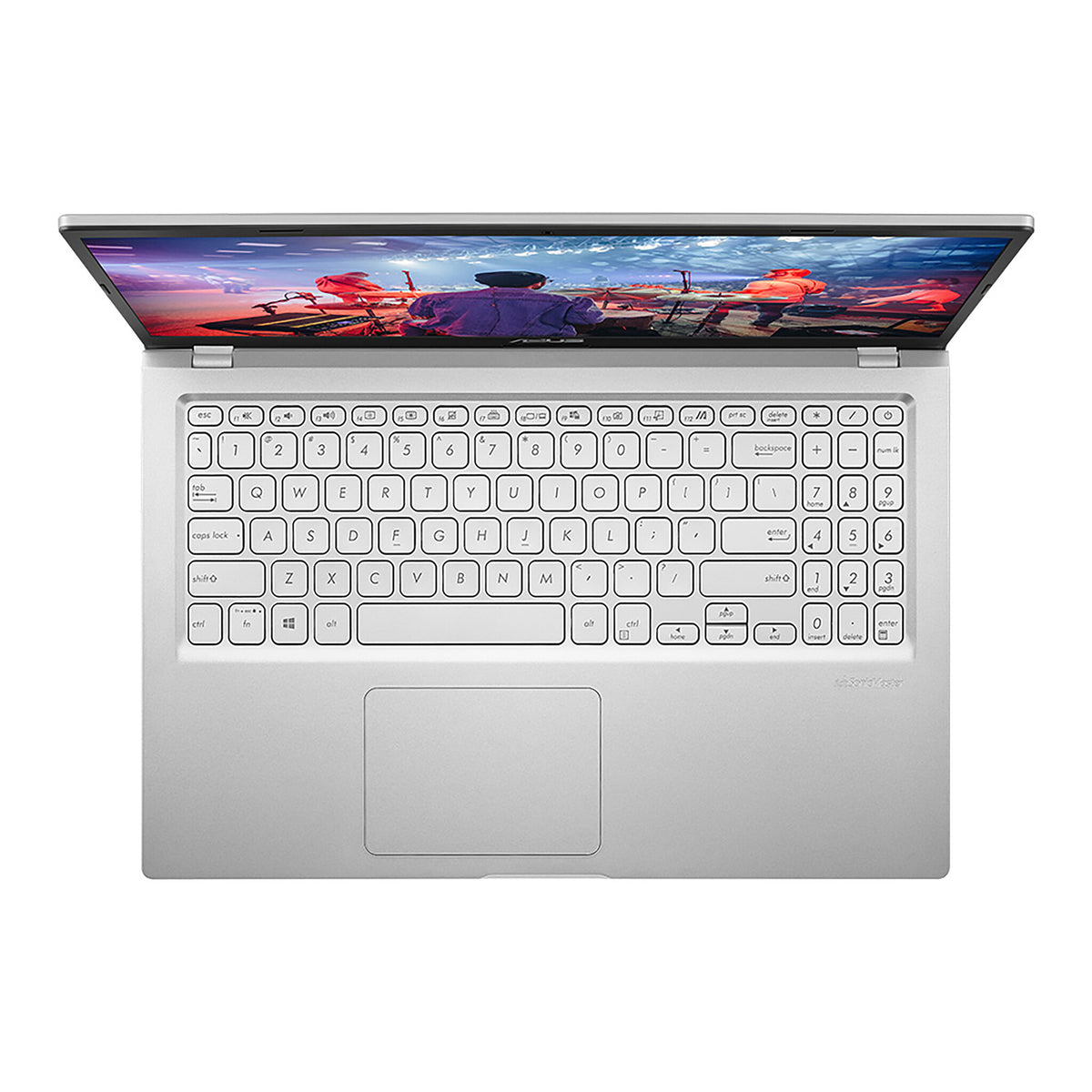 ASUS M515DA-EJ1298W Laptop - 39.6 cm (15.6") - AMD Ryzen™ 3 3250U - 4 GB DDR4-SDRAM - 256 GB SSD - Wi-Fi 5 - Windows 11 Home in S mode - Silver