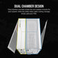 Corsair iCUE LINK 6500X RGB ATX Mid Tower Case in White