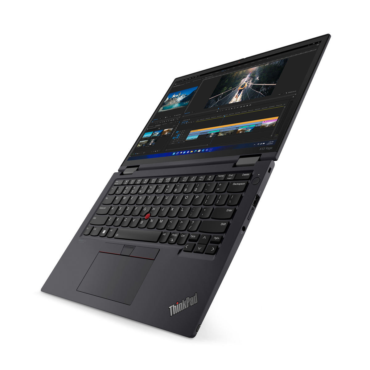 Lenovo ThinkPad X13 Yoga Gen 3 Hybrid (2-in-1) - 33.8 cm (13.3") - Touchscreen - Intel® Core™ i7-1255U - 16 GB LPDDR4x-SDRAM - 512 GB SSD - Wi-Fi 6E - Windows 11 Pro - Black