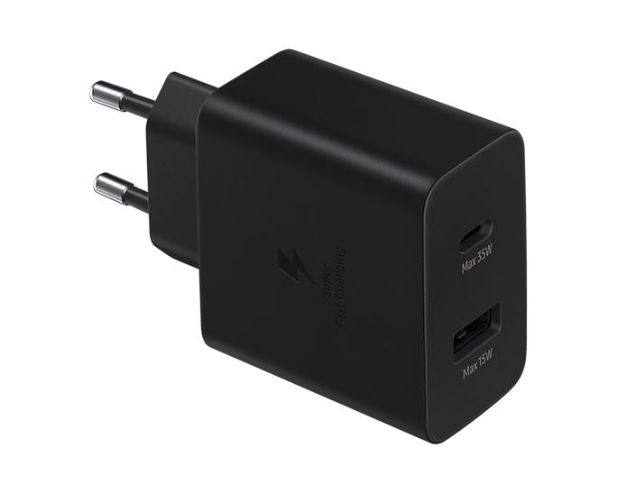 Samsung EP-TA220NBEGEU mobile device charger Headphones, Headset, Laptop, Smartphone, Smartwatch, Tablet Black AC Indoor