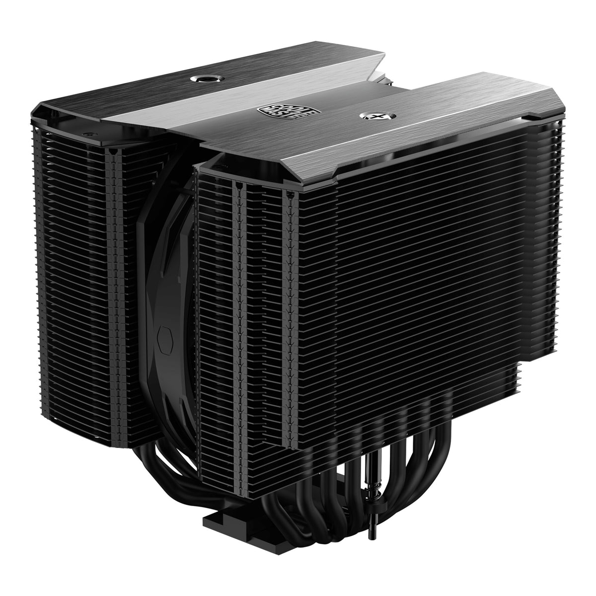 Cooler Master MasterAir MA824 Stealth - Air CPU Cooler in Black - 120/135 mm