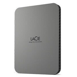 LaCie Mobile Drive Secure - External HDD in Space Grey - 5 TB
