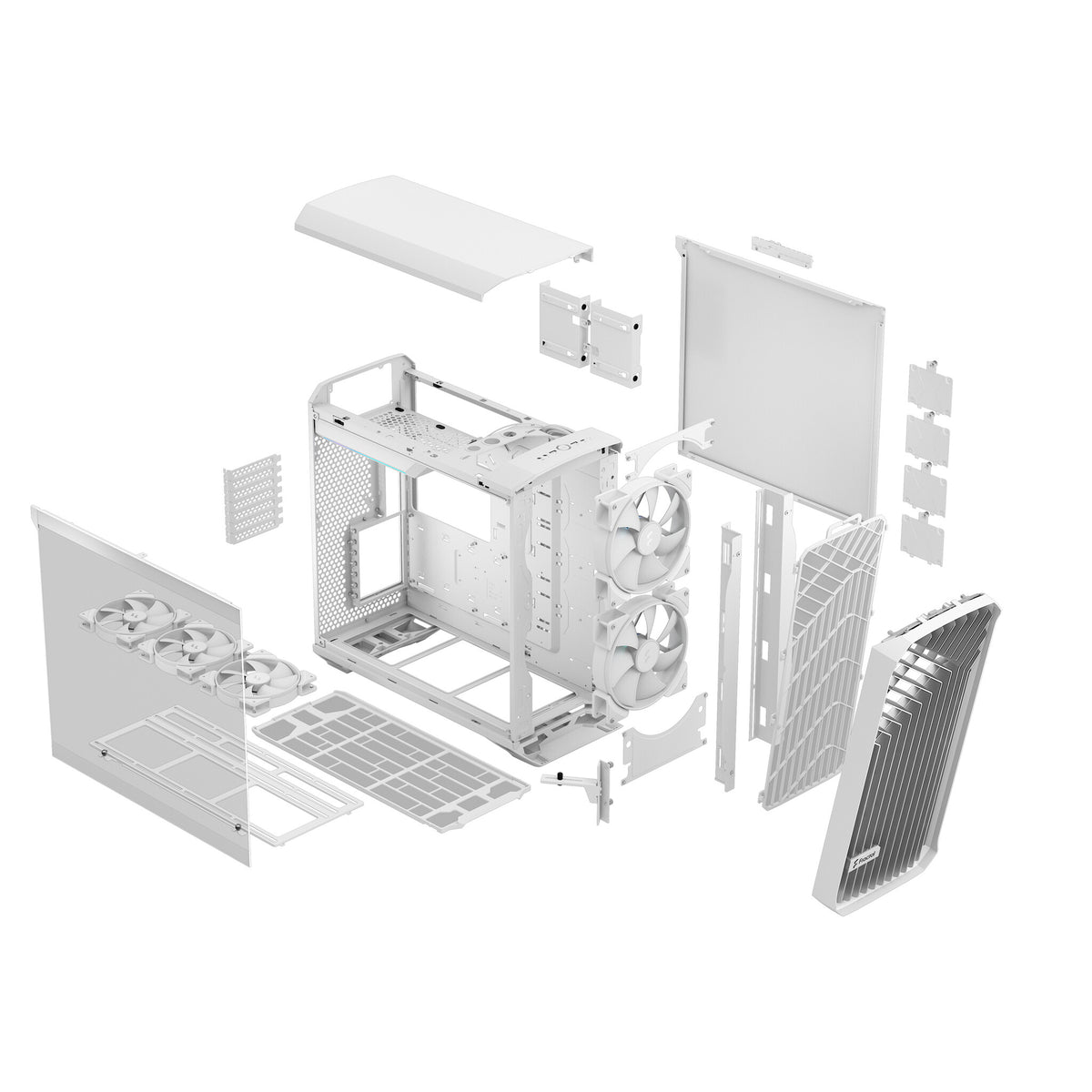 Fractal Design Torrent Tower in White