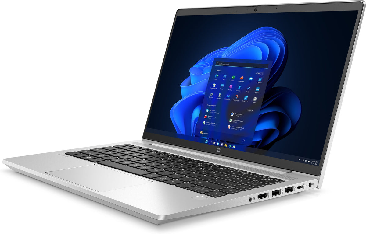 HP ProBook 445 G9 Laptop - 35.6 cm (14") - AMD Ryzen™ 7 5825U - 16 GB DDR4-SDRAM - 512 GB SSD - Wi-Fi 6 - Windows 11 Pro - Silver