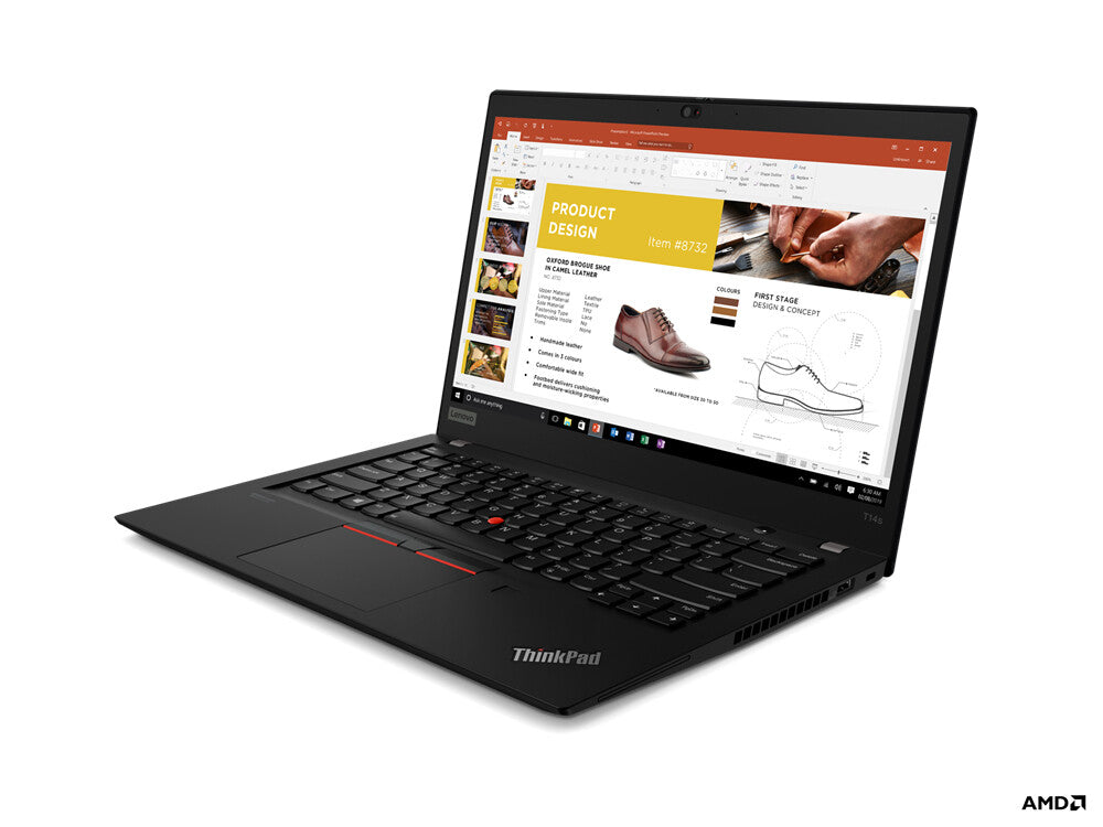 Lenovo ThinkPad T14s Touchscreen Laptop - 35.6 cm (14") - AMD Ryzen™ 5 PRO 4650U - 16 GB DDR4-SDRAM - 512 GB SSD - Wi-Fi 6 - Windows 10 Pro - Black