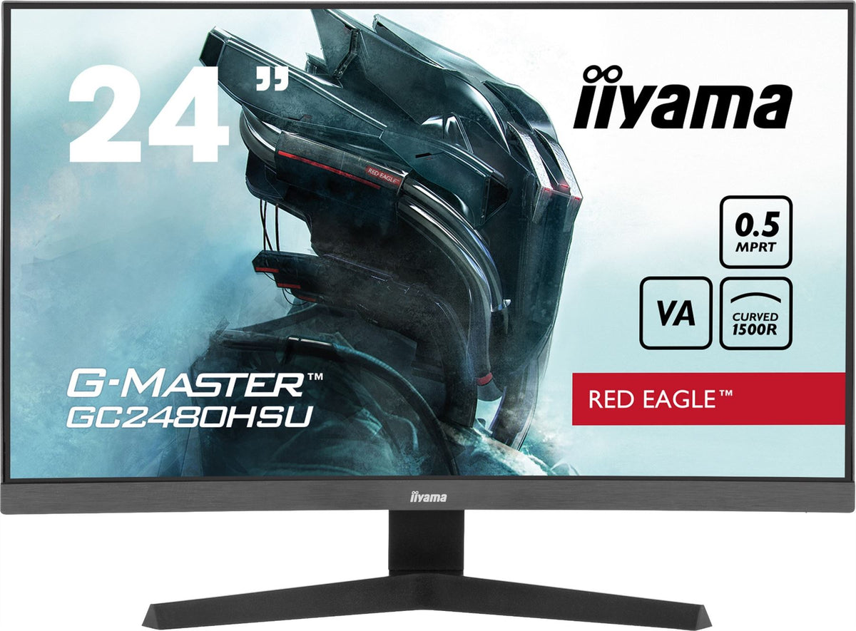 iiyama G-MASTER GC2480HSU-B1 - 61 cm (24&quot;) - 1920 x 1080 pixels FHD LED Monitor