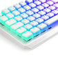 ENDORFY Thock 75% - USB Wired + RF Wireless RGB Mechanical Keyboard in White (QWERTZ German)