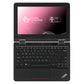 Lenovo Yoga 11e Laptop - 29.5 cm (11.6") - Touchscreen -  Intel Celeron - 8 GB DDR5-SDRAM - 128 GB SSD - Wi-Fi 5 (802.11ax) - Windows 11 Pro - Black - Refurbished