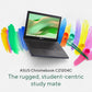 ASUS Chromebook Hybrid (2-in-1) - 31 cm (12.2") - Touchscreen - MediaTek Kompanio 520 - 4 GB LPDDR4x-SDRAM - 64 GB eMMC - Wi-Fi 6 - ChromeOS - Grey