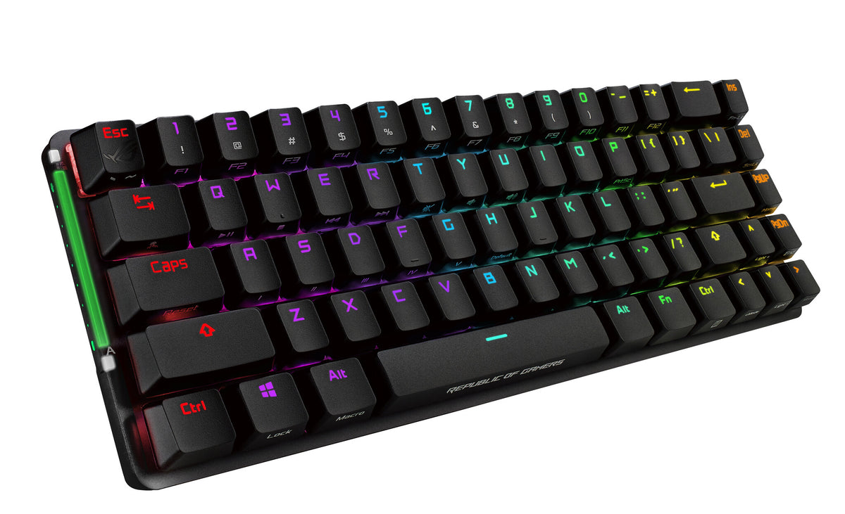 ASUS ROG Falchion - USB Wired + RF Wireless RGB Mechanical Keyboard in Black (QWERTY UK)