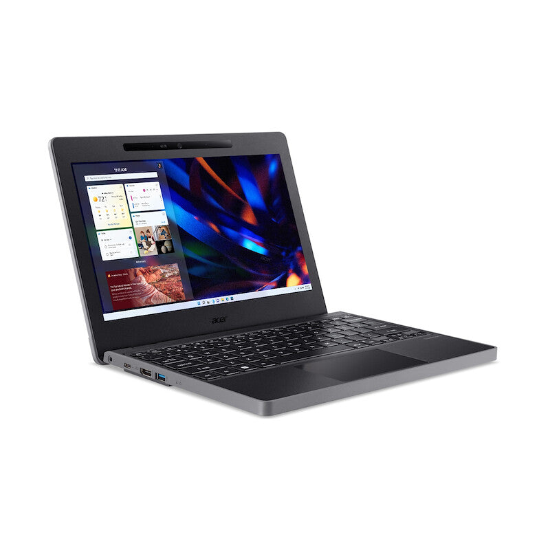 Acer TravelMate B3 Laptop - 29.5 cm (11.6&quot;) - Intel® N100 - 4 GB DDR5-SDRAM - 128 GB SSD - Wi-Fi 6E - Windows 11 Pro Education - Black