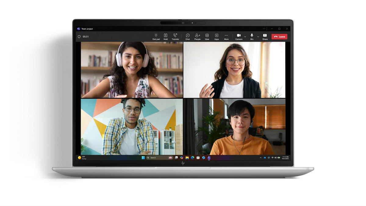 HP E37NSEA laptop 40.6 cm (16") Touchscreen WUXGA 32 GB DDR5-SDRAM 1 TB SSD Wi-Fi 7 (802.11be) Windows 11 Pro Silver