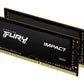 Kingston Technology FURY Impact - 64 GB 2 x 32 GB 3200MT/s DDR4 SO-DIMM memory module