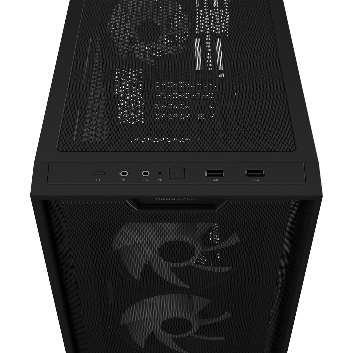 Asus A21 PLUS - MicroATX Mini Tower Case in Black