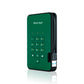 iStorage diskAshur2 - Secure Encrypted External solid state drive in Green - 128 GB