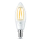4lite WiZ Connected Smart Wi-Fi Filament Lightbulb - White - E14