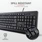 Trust Primo keyboard Mouse included USB QWERTY English Black