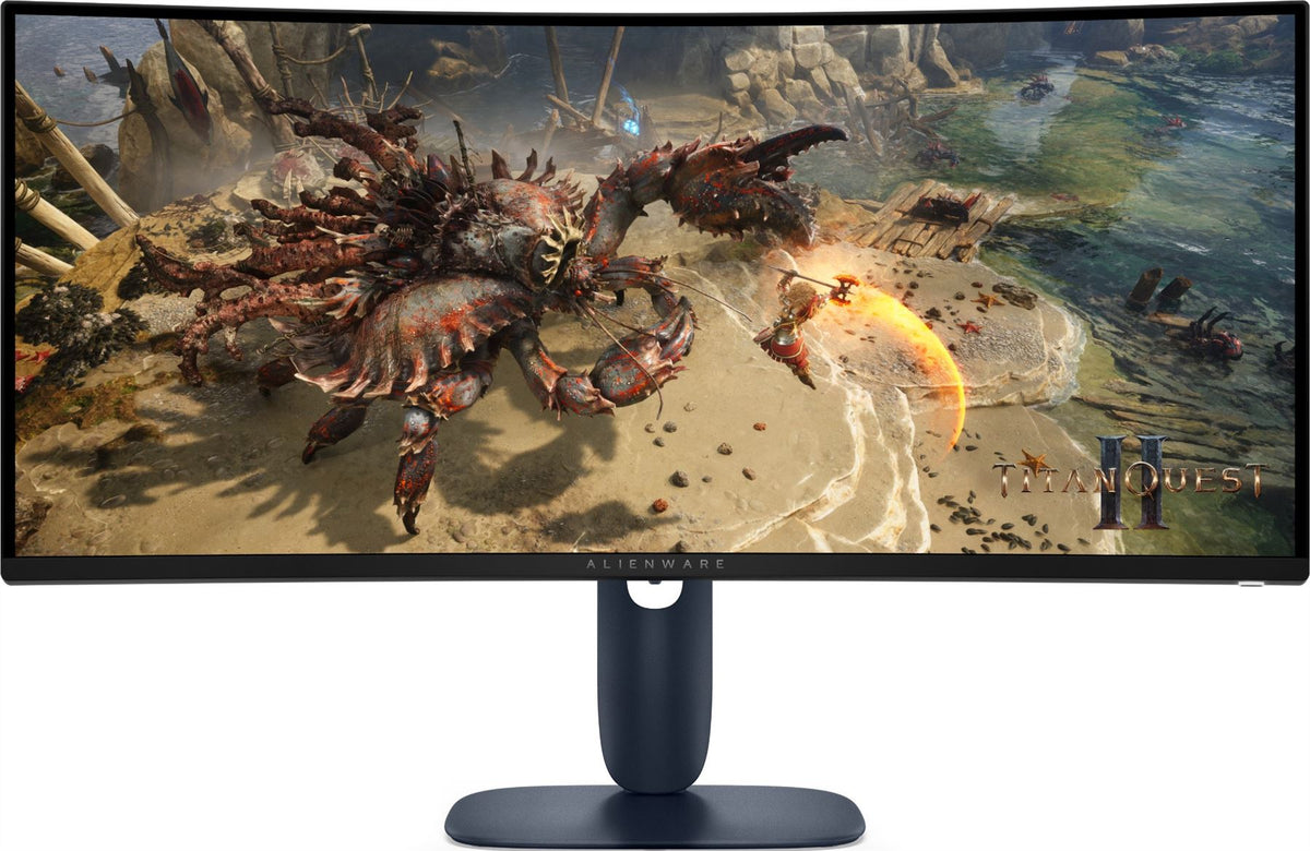 Alienware AW3425DWM computer monitor 86.4 cm (34&quot;) 3440 x 1440 pixels Wide Quad HD LCD Black, Blue