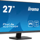 iiyama ProLite XU2793QS-B6 - 68.6 cm (27") - 2560 x 1440 pixels 2K Ultra HD LED Monitor