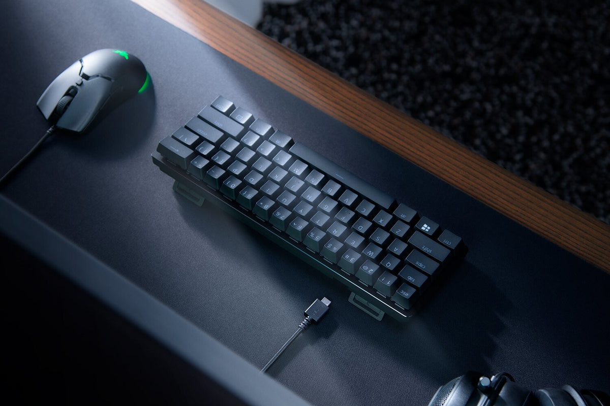 Razer Huntsman Mini Clicky - USB Wired - Purple Switch Opto-mechanical Keyboard