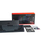 ASUS ROG Azoth - USB Wired + RF Wireless + Bluetooth RGB Mechanical Keyboard in Black (QWERTY UK)