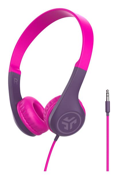 JLab JBuddies Pop Headset Wired Head-band Music/Everyday Pink