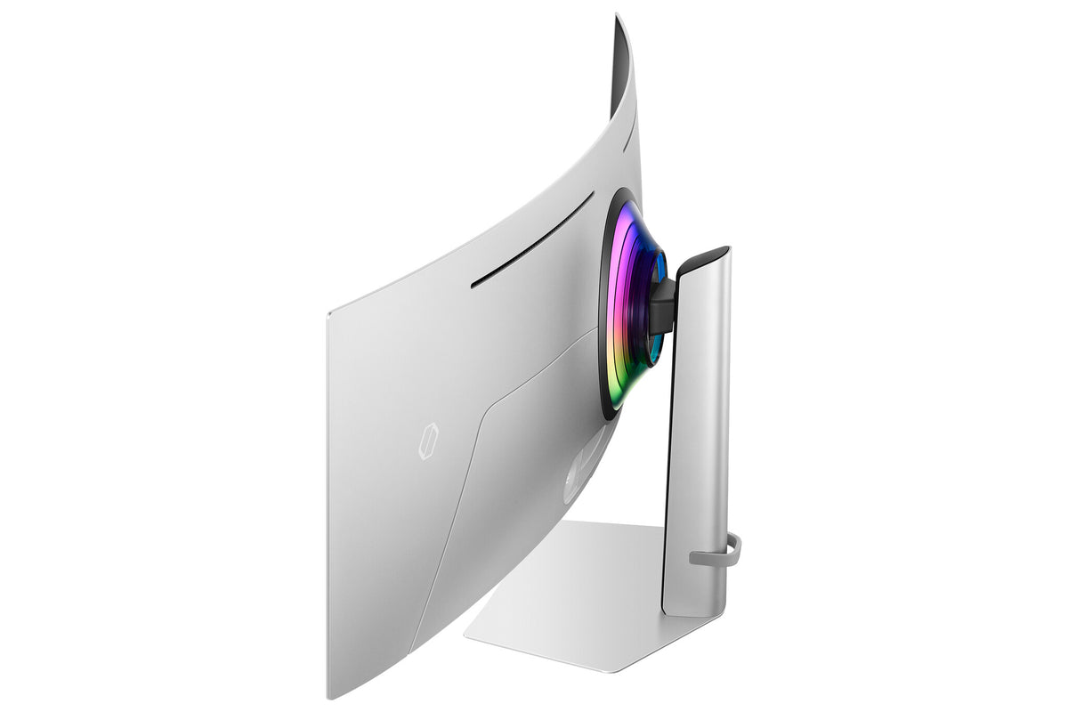 Samsung Odyssey S49CG934SU computer monitor 124.5 cm (49") 5120 x 1440 pixels DQHD OLED Silver