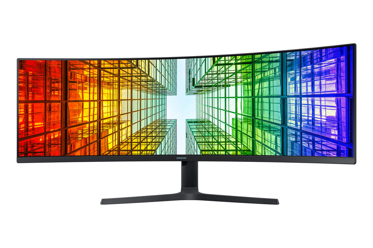 Samsung ViewFinity S49A950UIP computer monitor 124.5 cm (49") 5120 x 1440 pixels UltraWide Dual Quad HD QLED Black