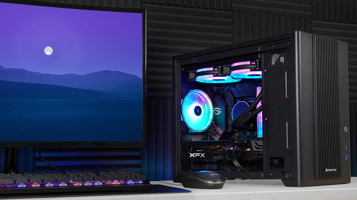 Chieftec BX-10B-OP - MicroATX Mid Tower Case in Black