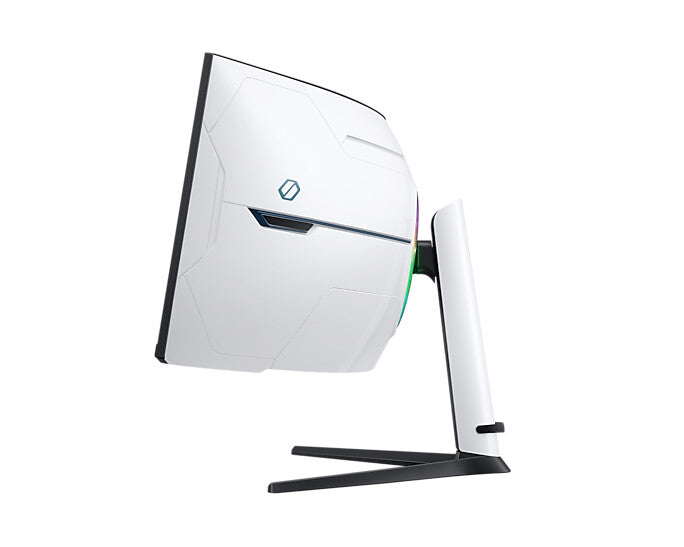 Samsung Odyssey S57CG954NU computer monitor 144.8 cm (57") 7680 x 2160 pixels 8K Ultra HD QLED Black, White