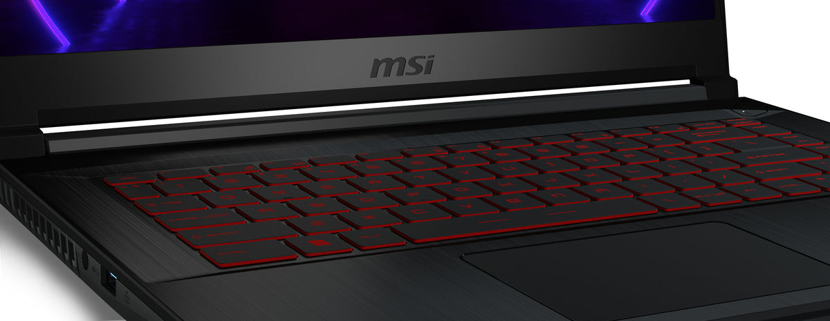 MSI Gaming Thin GF63 Laptop - 39.6 cm (15.6") - Intel® Core™ i7-12650H - 16 GB DDR4-SDRAM - 512 GB SSD - NVIDIA GeForce RTX 4060 - Wi-Fi 6 - Windows 11 Home - Black