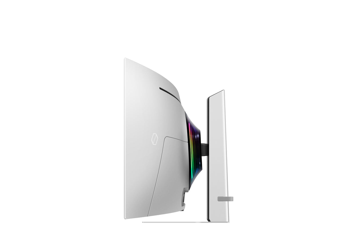 Samsung Odyssey S49CG934SU computer monitor 124.5 cm (49") 5120 x 1440 pixels DQHD OLED Silver
