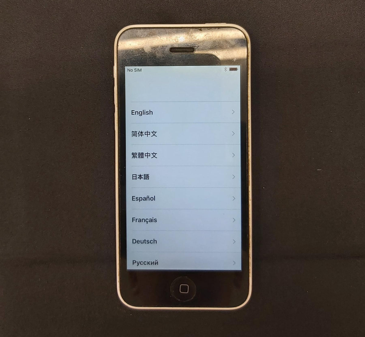 Apple iPhone 5c - 16 GB - White - Fair Condition - Unlocked