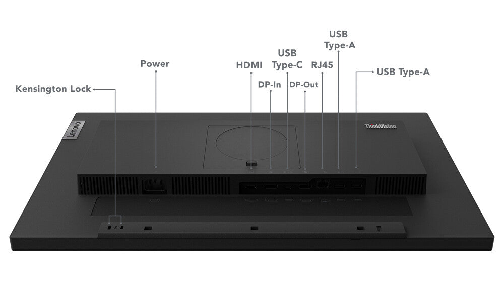 Lenovo ThinkVision T24m-29 LED display 60.5 cm (23.8&quot;) 1920 x 1080 pixels Full HD LCD Black