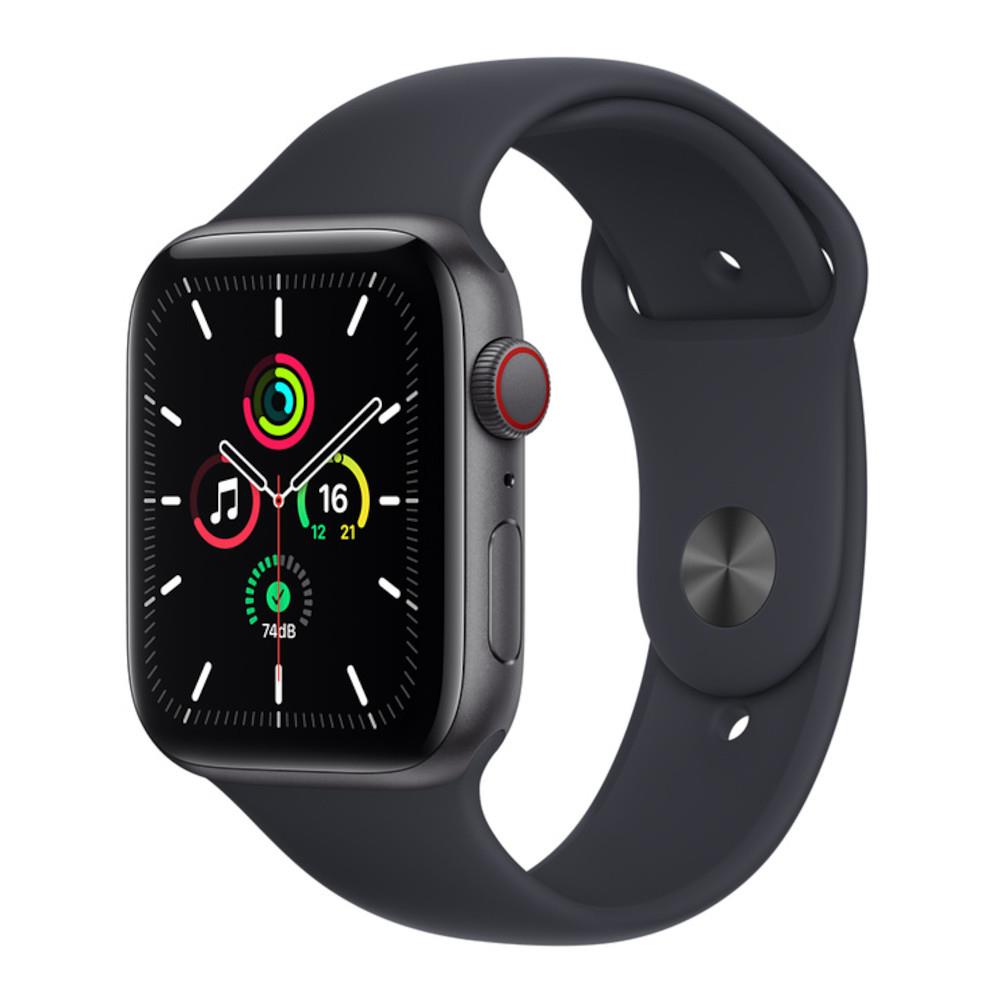 Apple Watch SE GPS + Cellular 44mm Space Grey Aluminium Case with Midnight Sport Band