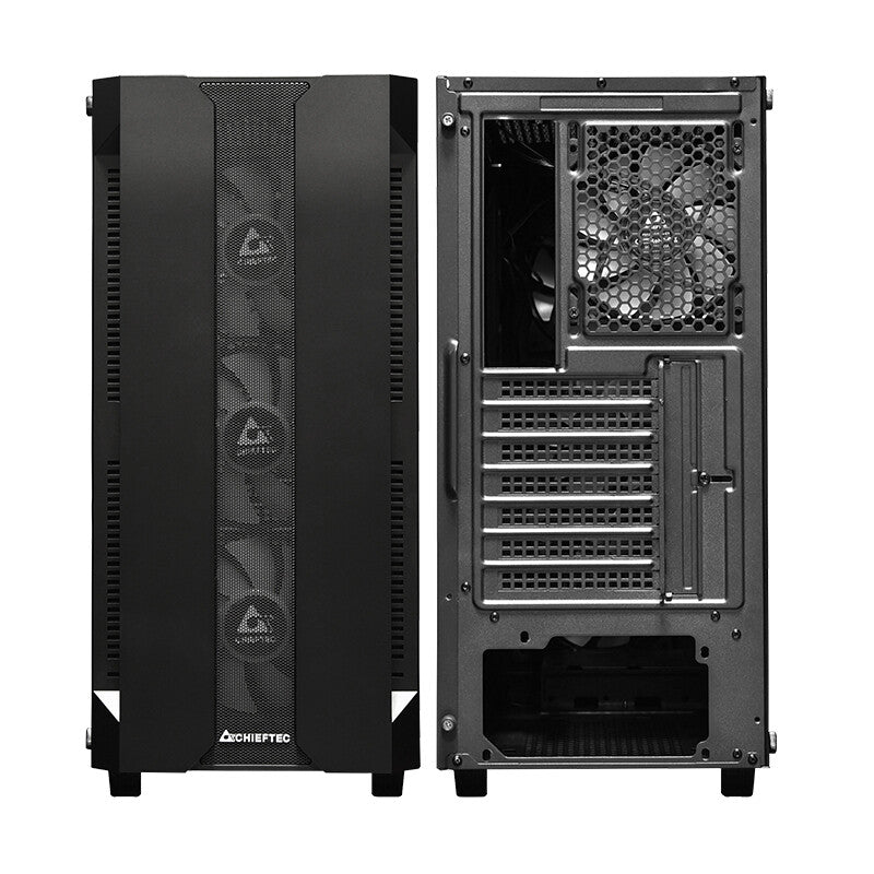 Chieftec GS-01B-OP Hunter ATX Gaming Tower in Black